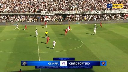 El póker de Roque Santa Cruz en la victoria de Olimpia 4-2 a Cerro Porteño