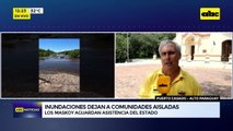 Video: inundaciones dejan a comunidades aisladas