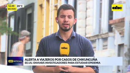 Video: Alerta a viajeros por casos de chikunguña