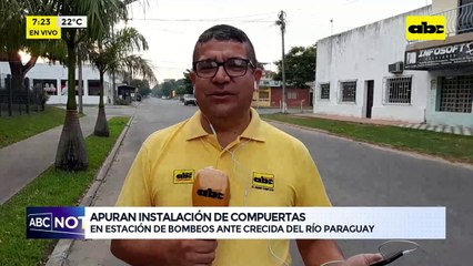 Video: apuran instalación de compuertas