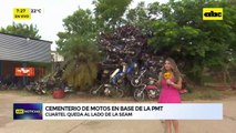 Video: cementerio de motos en base de la PMT