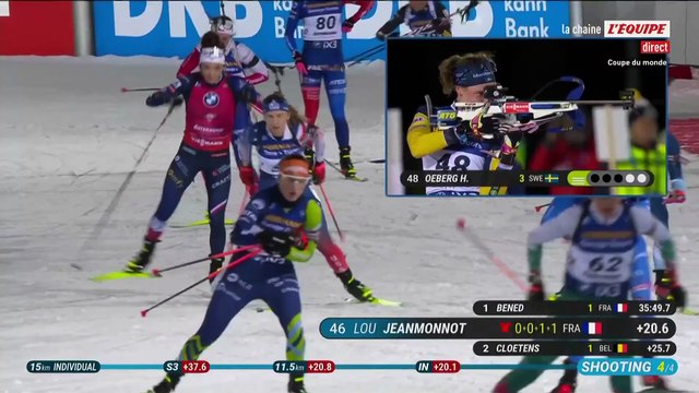 Wierer s'impose sur le fil dans l'individuel d'Östersund - Biathlon - Coupe du monde (F)