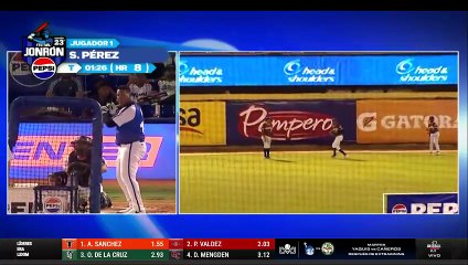 Salvador Pérez calentó motores en el HR Derby