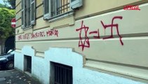 Roma, scritta antisemita sul Lungotevere: 