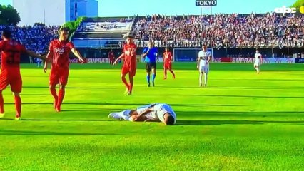 Así fue la lesión de Derlis González en el clásico con Libertad