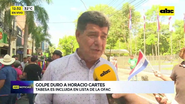 Video: Golpe duro a Horacio Cartes