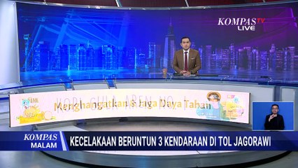 Kecelakaan Beruntun Mobil Pikap dan Truk di Tol Jagorawi, Arus Jakarta-Bogor Sempat Macet