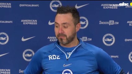 Roberto De Zerbi, Sobre Julio Enciso.