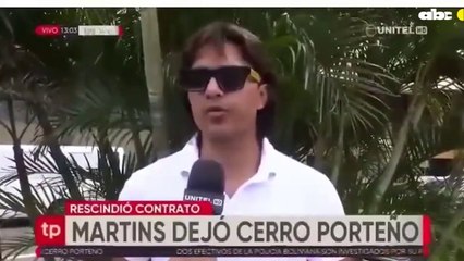 Moreno Martins, tras la salida de Cerro Porteño