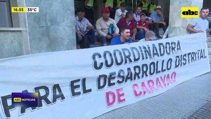 Video: Pobladores de Carayaó se manifestaron