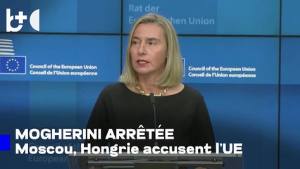 Arrestation de F. Mogherini: Moscou et Hongrie accusent l'UE de fermer les yeux sur la corruption