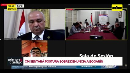 Video: CM concede permiso a Bogarín Alfonso