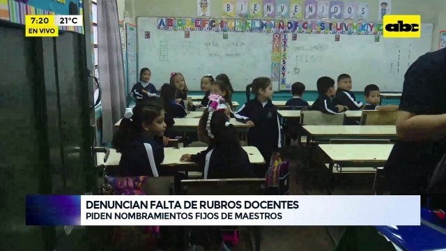 Video: Piden nombramientos permanentes de maestros