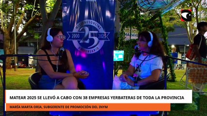 Matear 2025 se llevó a cabo con 38 empresas yerbateras de toda la provincia