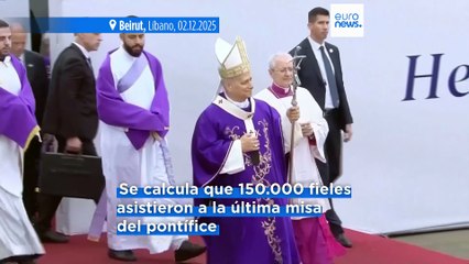 León XIV reclama paz en su encuentro con los líderes cristianos y musulmanes del Líbano