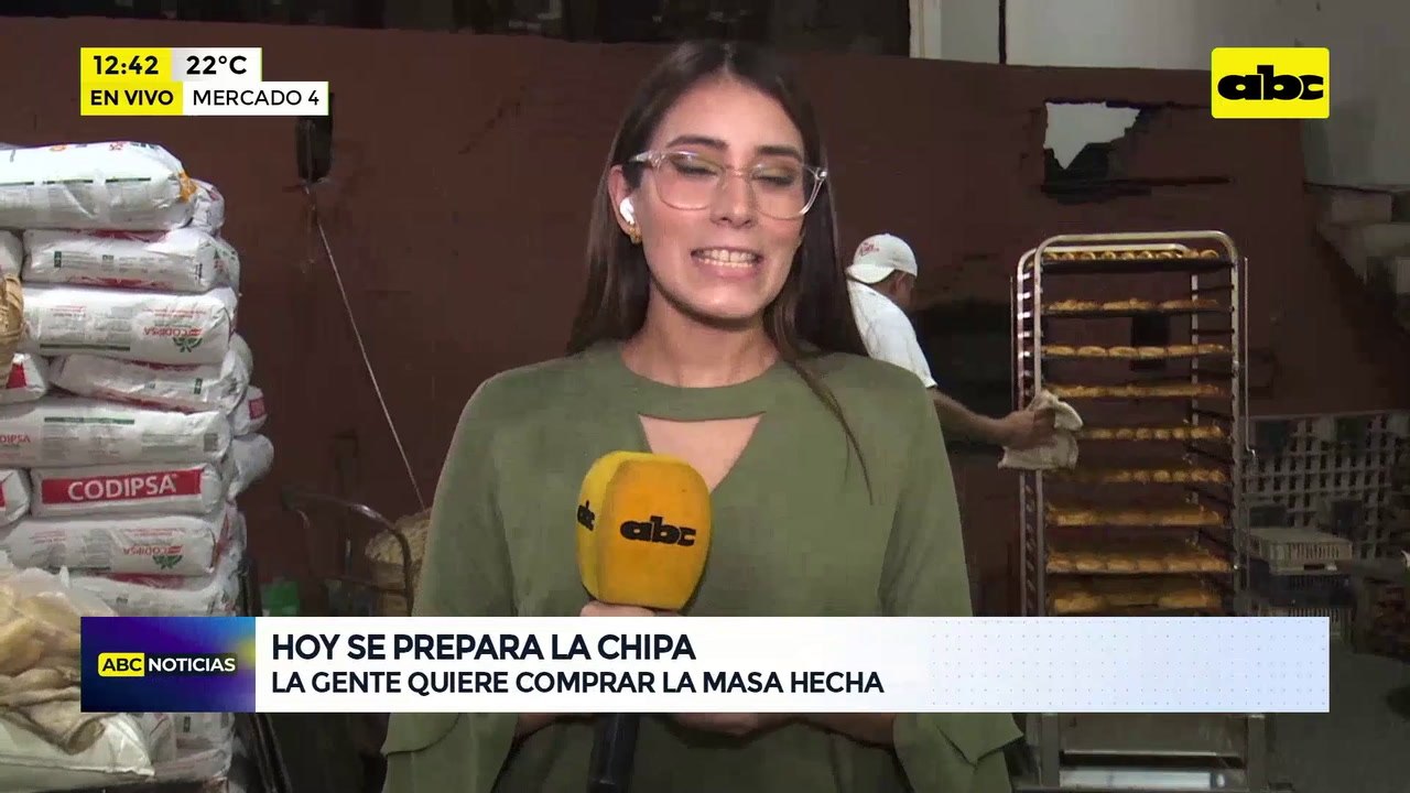 Video: Hoy se prepara la chipa