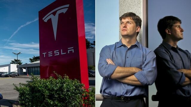 Burry Says Tesla Shares Are 'Ridiculously Overvalued'