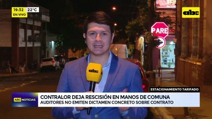 Estacionamiento tarifado: Contralor deja rescisión en manos de comuna