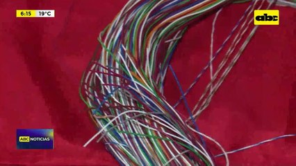 Video: Fueron detenidos dos supuestos robacables