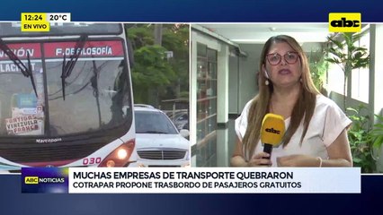Video: Muchas empresas de transporte quebraron