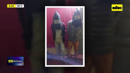 Video: Detenidos dos presuntos motoasaltantes