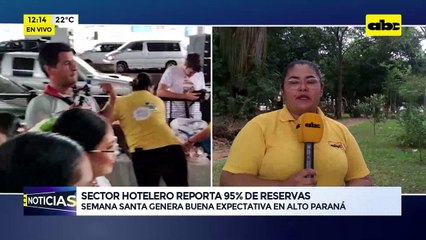 Video: Sector hotelero reporta 95% de reservas