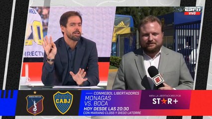 Mariano Closs y el gol de Matías Rojas