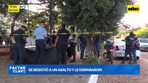 Video: Se resistió a un asalto y le dispararon