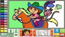 Nick Jr Coloring Book Dora the Explorer Full Game Episodes For Kids