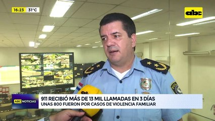 Video: 911 recibió más de 13 mil llamadas en 3 días