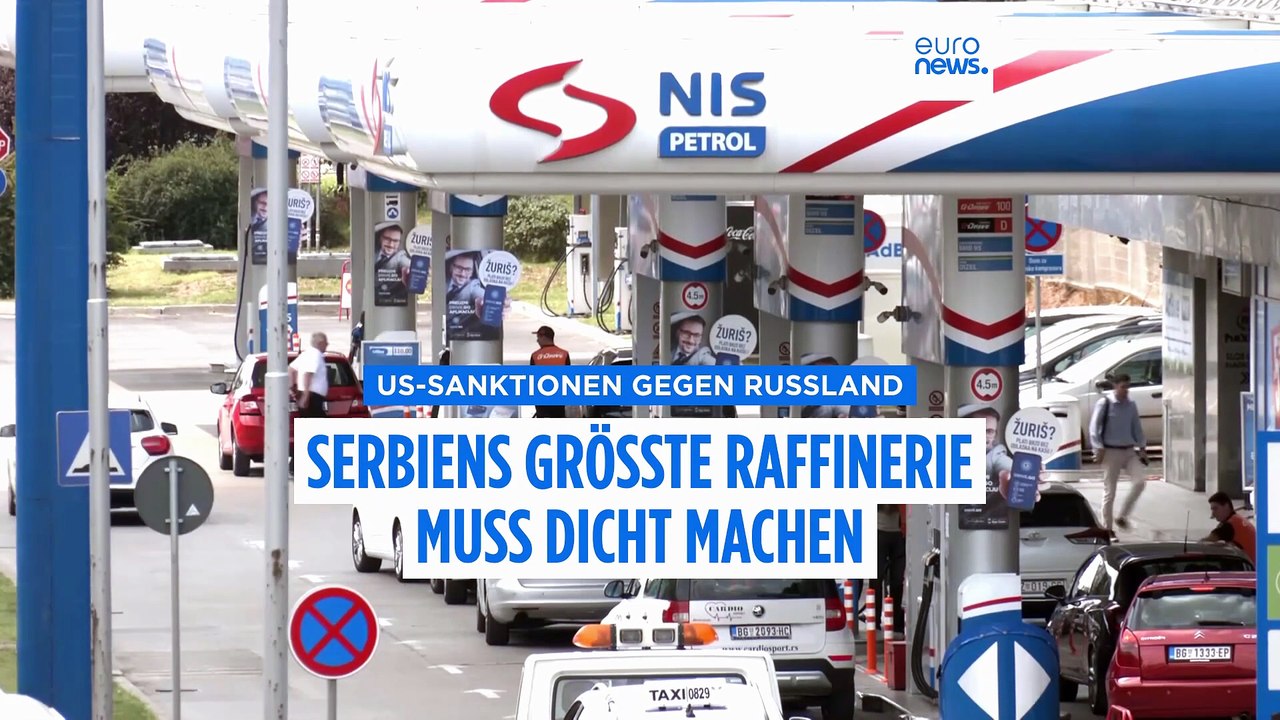 Katastrophe für Serbien: USA stoppen wichtigste Öl-Raffinerie wegen Russland-Sanktionen