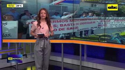 Video: Manifestación de jubilados del IPS en Pilar