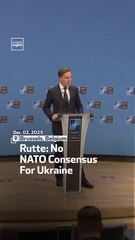 Rutte: No NATO Consensus For Ukraine