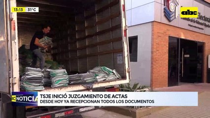 Video: TSJE inició juzgamiento de actas