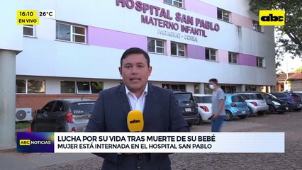 Video: Mujer lucha por su vida tras muerte de su bebé