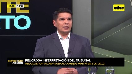 Video: Dany Durand mintió en su declaración jurada