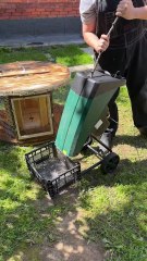 Diy chicken coop from wooden reels 🐓