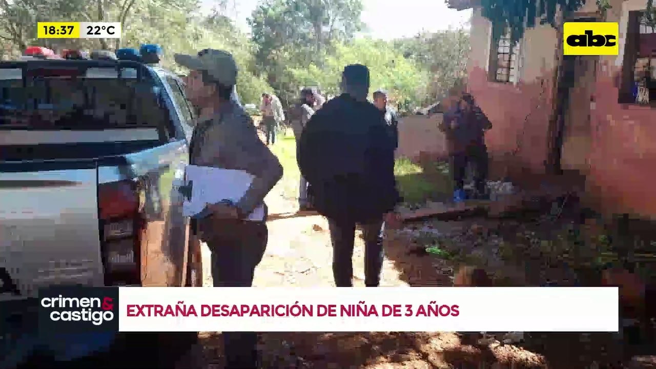 Video: Extraña desaparición de niña de 3 años