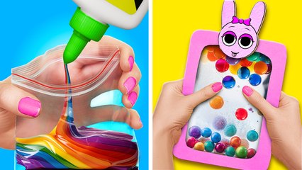 DIY Stress-Relieving Fidget Toys for School! Easy Paper Crafts and Classroom Fun