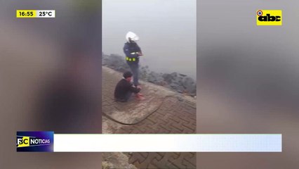 Encarnación: Ladrón intento escapar por el río