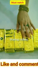 💰 The Shocking Truth Behind These Gold Bars! 😱 | Startup Riches | Wealth Motivation