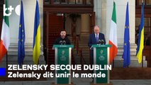 Zelensky se vante devant le Parlement irlandais : nous avons uni la majorité du monde
