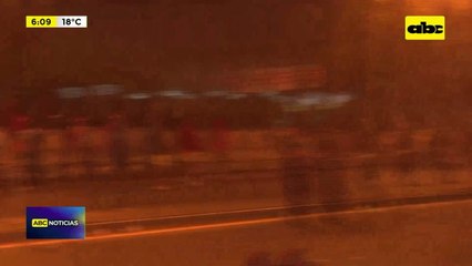 Video: Enfrentamiento entre policías y manifestantes