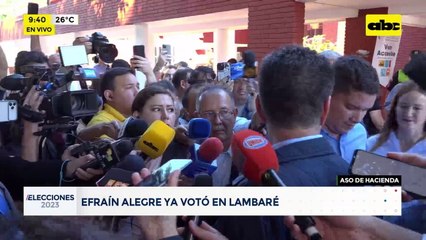 Video: Efraín Alegre denuncia que “narcos” tomaron colegio electoral