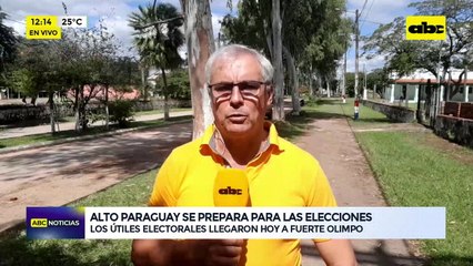 Video: Alto Paraguay se prepara para las elecciones