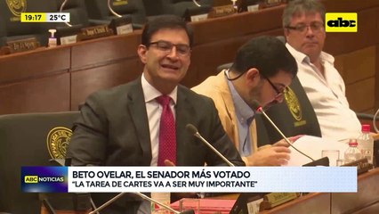Video: Beto Ovelar, el senador más votado