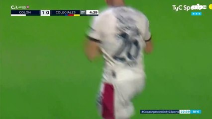 El Gol De Carlos Arrúa En La Victoria De Colón Por La Copa Argentina