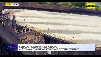 Video: Senado pide informes a Itaipú