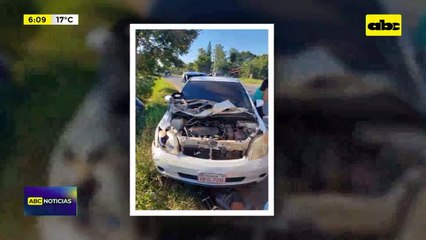 Video: Motociclista murió tras choque en Guarambaré