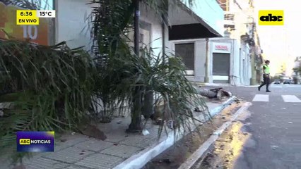 Video: Auto quedó “abandonado” en plena calle